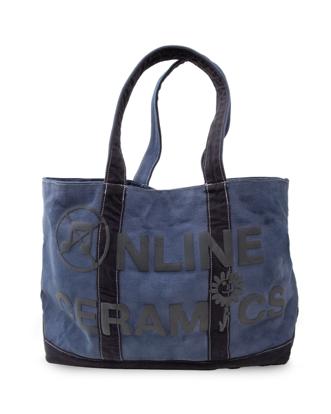 Share the Food, Sunflower - Jumbo Tote (Navy)