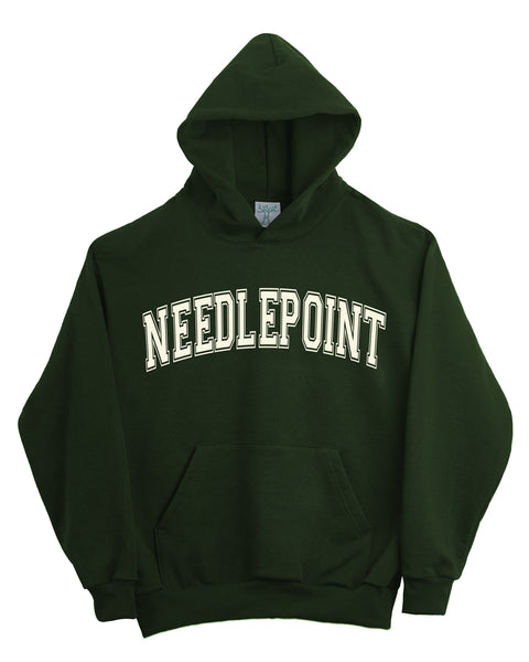 Needlepoint - Green Hoodie