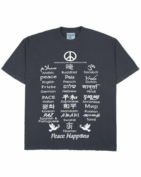 Peace Happens - Vintage Dark Blue