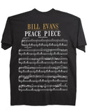 Bill Evans "Peace Piece" - Black Tee