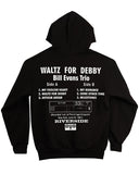 Bill Evans "Waltz For Debby" - Black Hoodie (14oz Heavy Fleece)