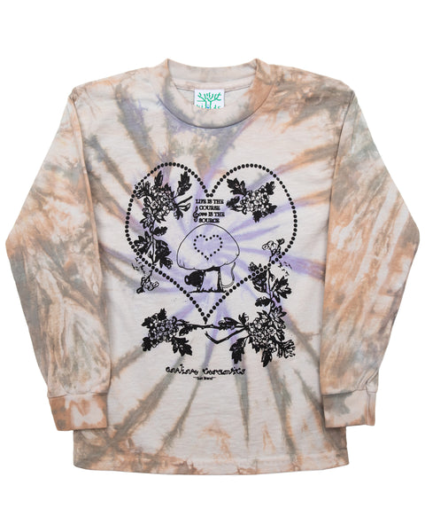 Love Is The Source - Kids Long Sleeve (Hand dyed at our studio in L.A.)