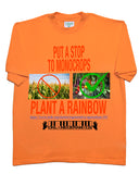 Stop Monocropping - Orange Tee