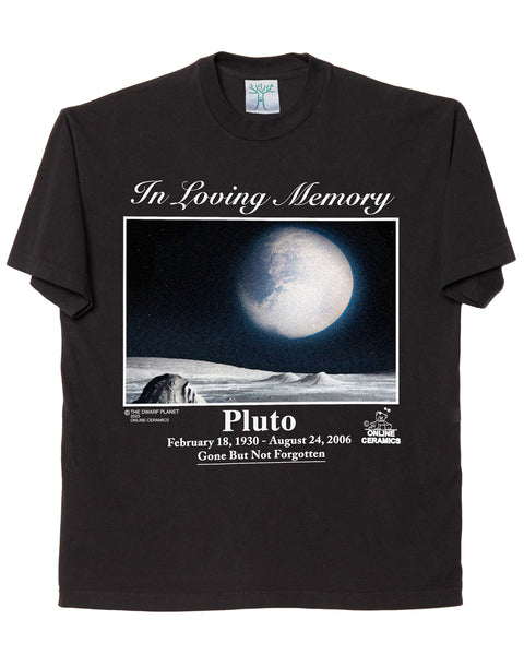 Pluto - Black Tee