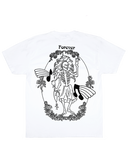 Jerry Garcia "Rosebud" - White Tee