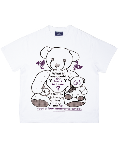 Back in Time - White Tee