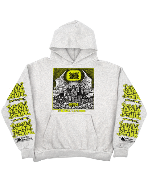 Scum - Heather Grey Hoodie