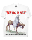 See You In Hell - White Tee