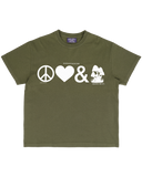 Shroom Your Face - Dark Olive Tee