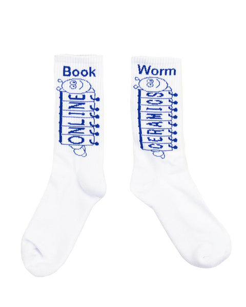 Bookworm - White Socks