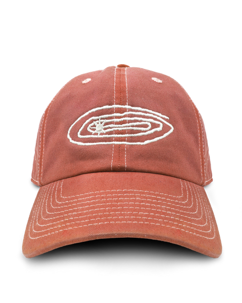 Shooting Star - Hand Dyed Orange Hat