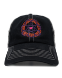 Spiral 1 - Black and White Hat