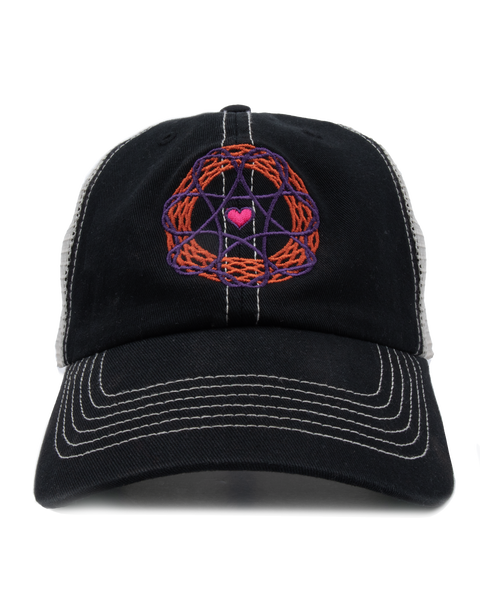 Spiral 1 - Black and White Hat