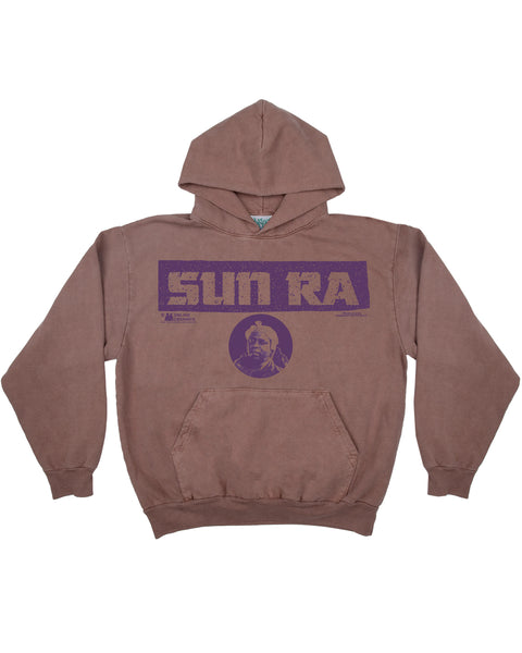 "Sun Ra Logo" - Patchouli Hoodie