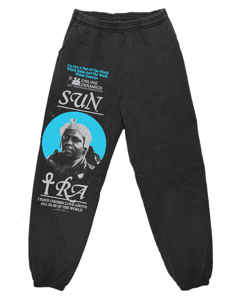 Sun Ra "I Have Chosen Love Above All Else in the World" - Washed Navy Sweatpants