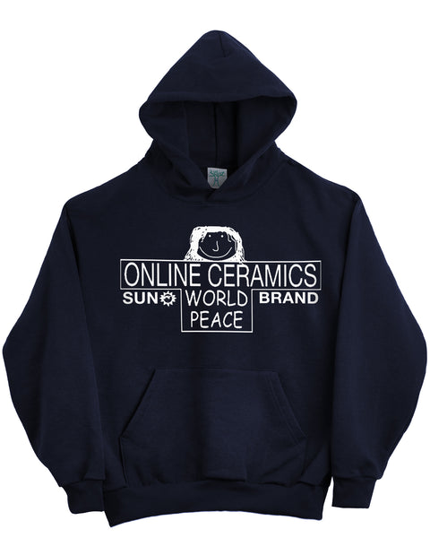 OC Mascot - 14oz Navy Hoodie