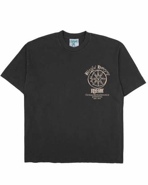 Ren Faire "Blissful Harmony" - Off Black Tee