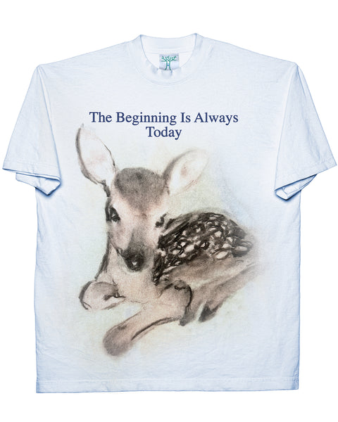 The Beginning - Baby Blue Tee