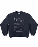 The Exhumation Of Johann Sebastian Bach - Navy Fleece Crewneck