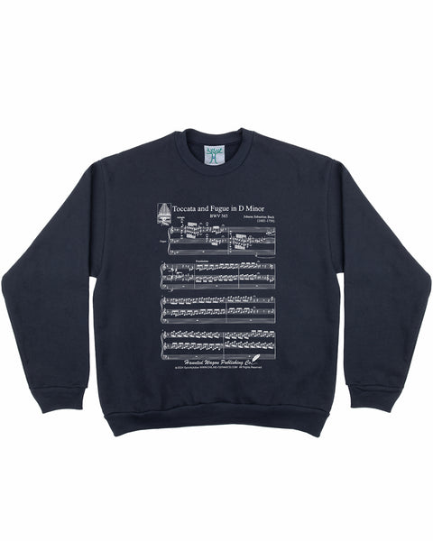 The Exhumation Of Johann Sebastian Bach - Navy Fleece Crewneck