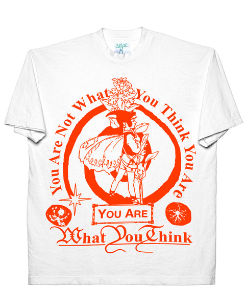 What You Think - White Tee
