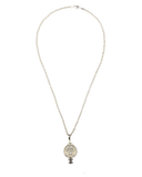 Genesis P-Orridge "Circle Symbol Pandrogyne" - Sterling Silver Necklace