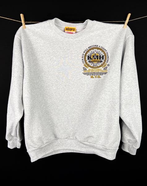 Black Opal - Ash Crewneck (14oz Heavy Fleece, Made in LA)