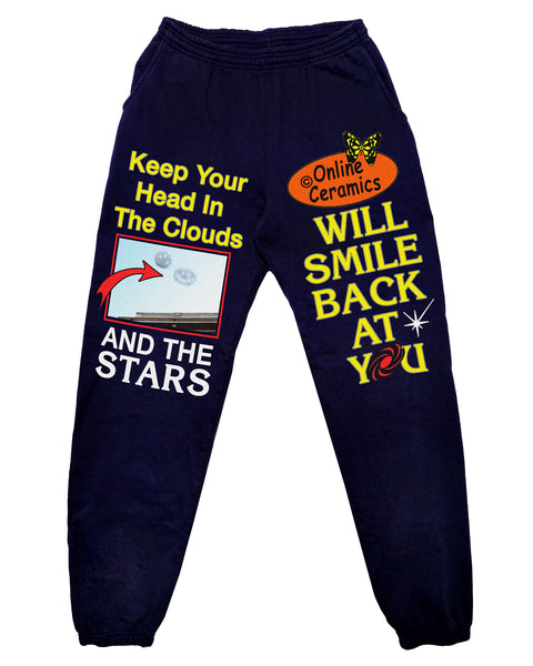 Smiling Cloud - Navy Sweats (14oz Heavy Fleece)