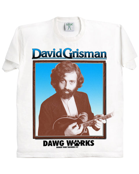 Dawg Works (David Grisman Collaboration) - White Tee