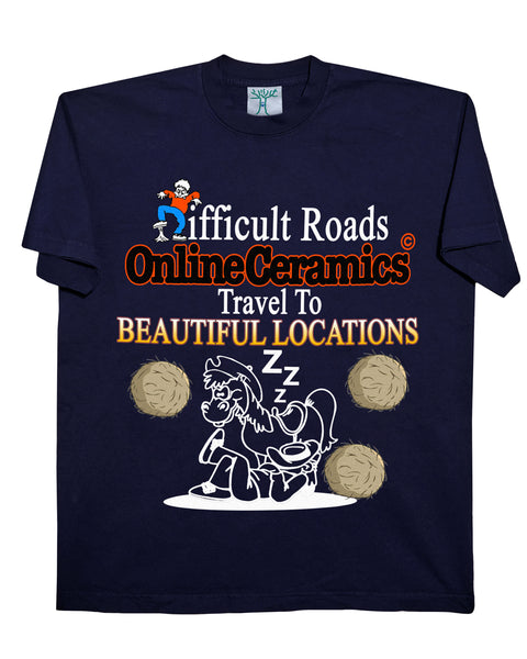 1000 Miles From Nowhere - Navy Tee