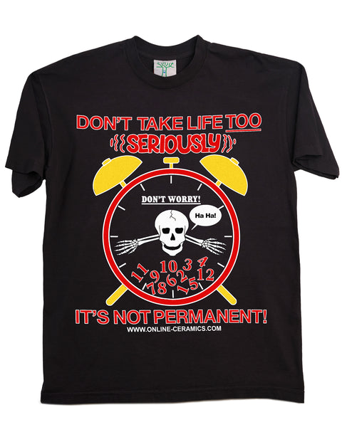 Don't Worry - Black Tee