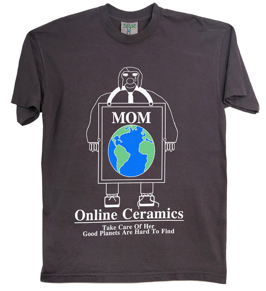 Earth Mom - Off Black Tee