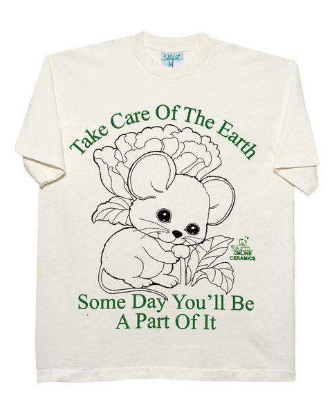 Take Care of the Earth - Off-White Tee