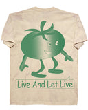 Live and Let Live - Tee (Hand dyed at our studio in L.A.)