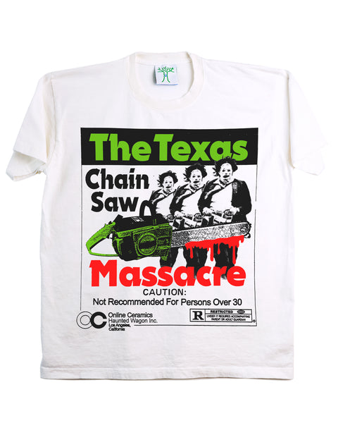 Massacre Ad - White Tee