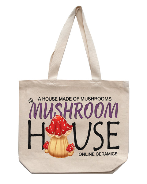 A House Made of Mushrooms - Tote
