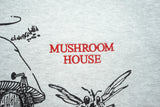 Mushroom House Logo (embroidered)(14oz heavy fleece)