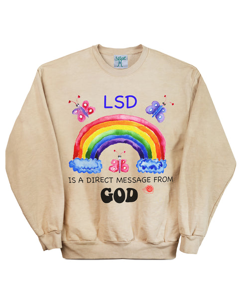 LSD Rainbow - 14oz Heavy Fleece Crew