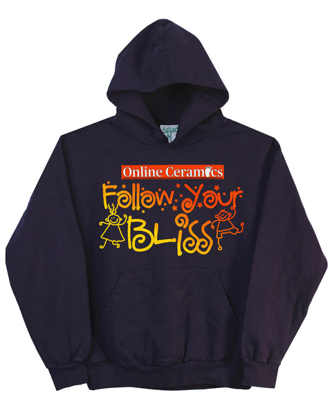 Follow Your Bliss - 14oz Heavy Fleece Hoodie