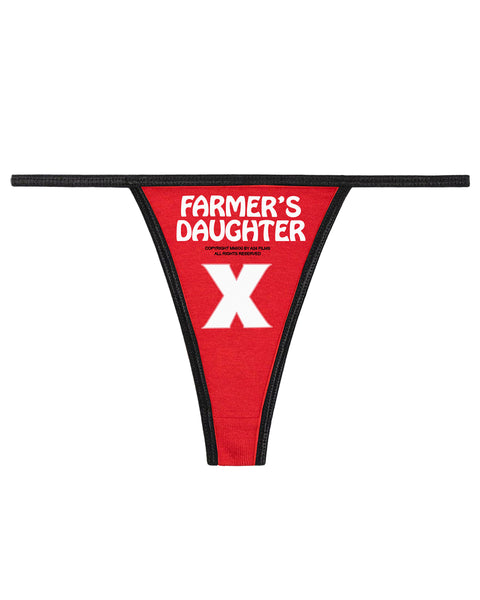 Farmer's Daughter Thong