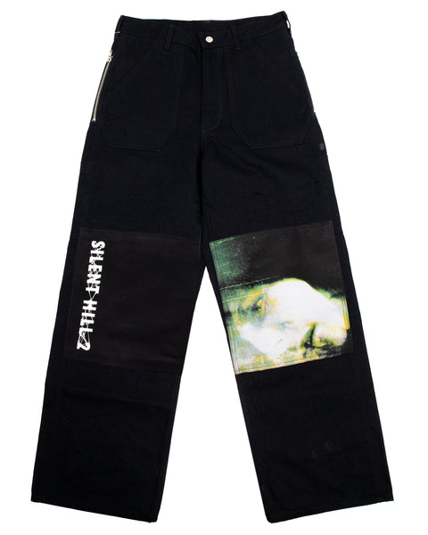 Silent Hill 2 - Double Knee Black Work Pants (Pre-Order, Ships in 4-5 weeks)