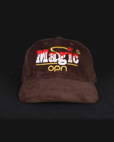 Magic OPN Hat - Brown Corduroy Hat