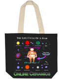 Heavenly Bodies - Black Tote