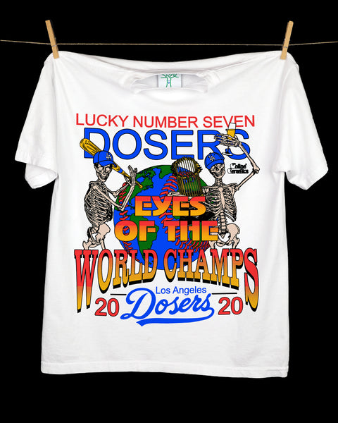 Eyes of the World Champs - White Tee