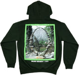 Taller Than The Trees (14 oz heavy fleece) (embroiderd) (special green)