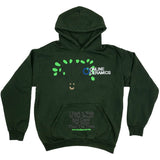 Taller Than The Trees (14 oz heavy fleece) (embroiderd) (special green)