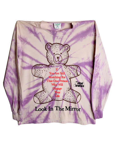 Look in the Mirror - Long Sleeve (Hand dyed at our studio in LA)