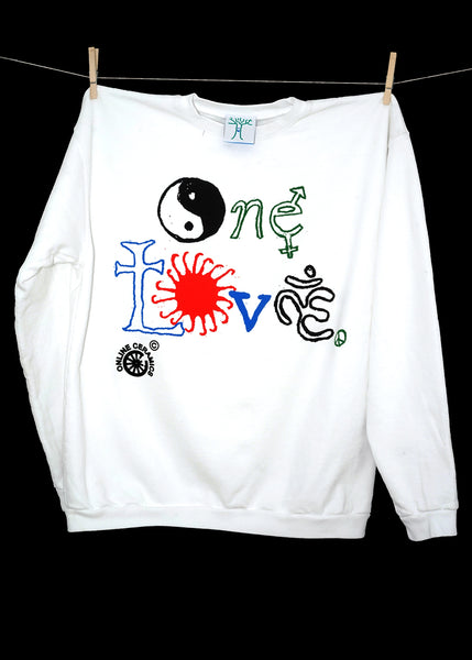 One Love Sweatshirt (14oz heavy fleece)