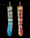 Gonna Go For It - Rainbow Socks (Hand dyed at our studio in LA)