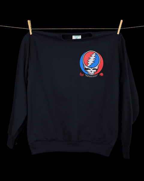 Drums And Space Your Face - Navy (14 oz Heavy Fleece)